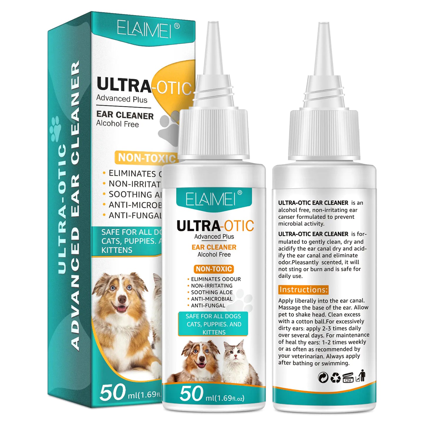 π EchoCleanse Multiverse Ear Elixir β Tier II Precision hygiene solution for canine and feline guardians Volume: 50 ml