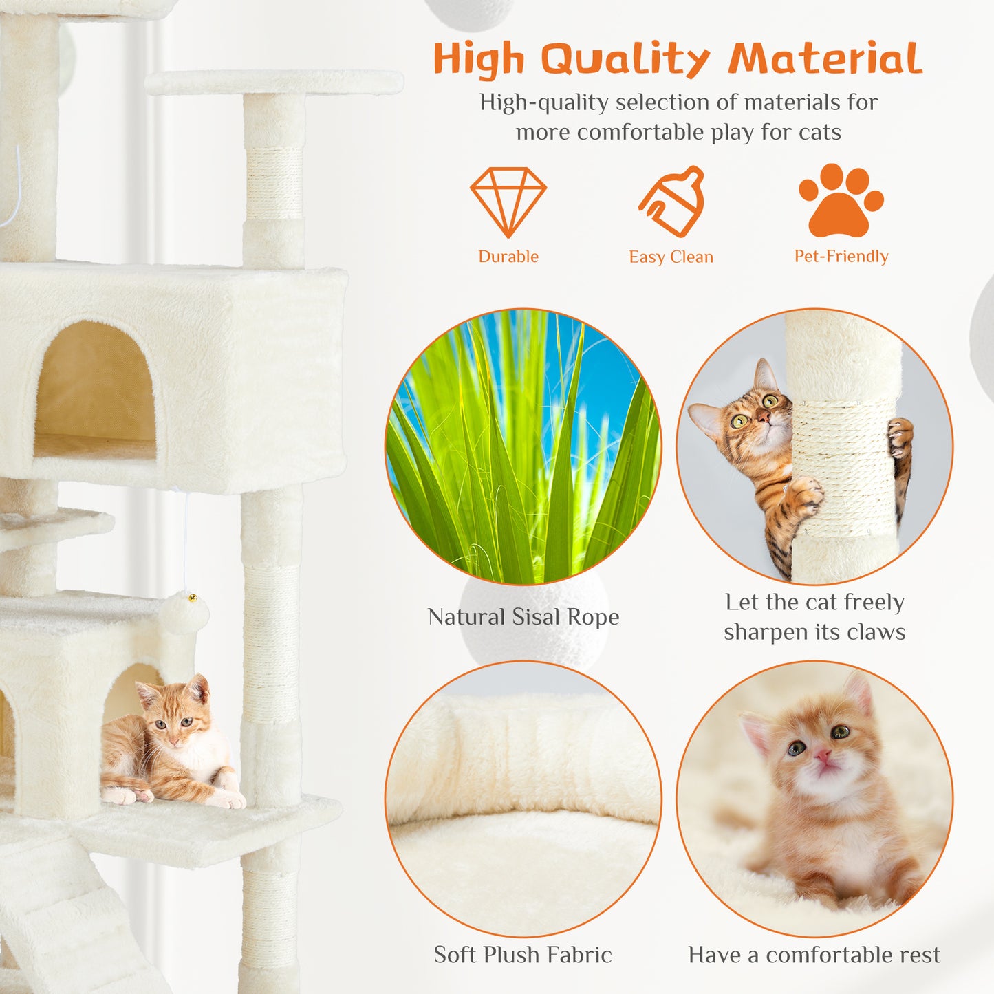 Skyspire Multiverse Citadel - Multi-Level Cat Climbing Frame