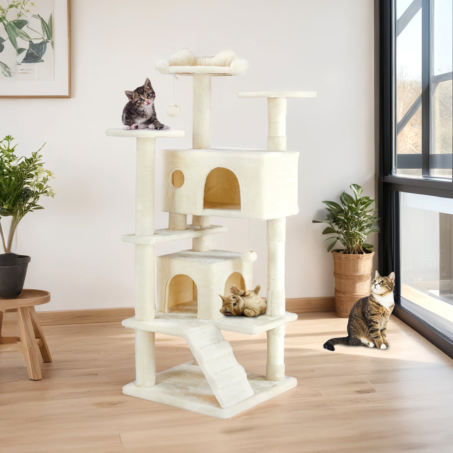 Skyspire Multiverse Citadel - Multi-Level Cat Climbing Frame