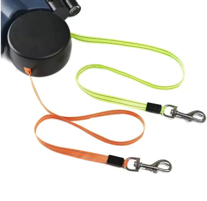 🌌 Twincore Multiverse Vector Leash — Tier II  Dual-retractable exploration system for multi-canine guardians