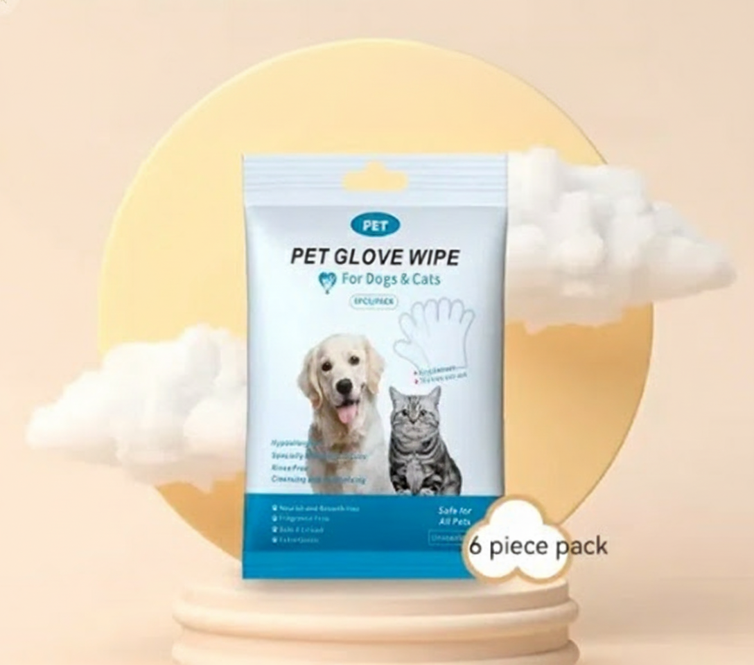 Pet glove wipes product image